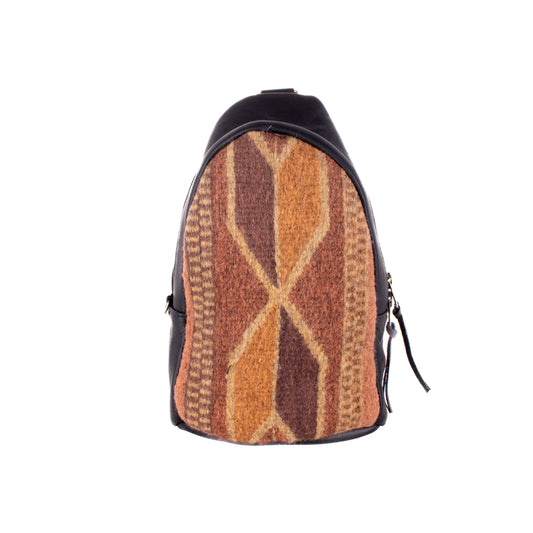 CROSSBODY SLING 2.0 - SMALL - MEXICO TEXTILE - BLACK - NO. 18828