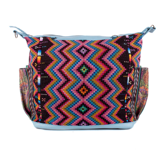 BEATRIZ CDB + DIAMANTE STRAP - OOAK HUIPIL - SKY BLUE - NO. 18904