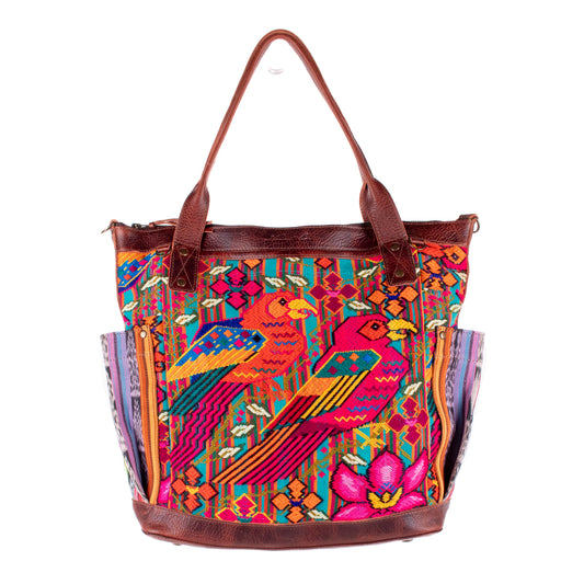 THE PERFECT BAG - OOAK HUIPIL - COPPER - NO. 19137