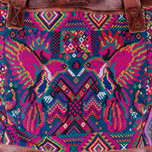 THE PERFECT BAG - OOAK HUIPIL - COPPER - NO. 19141