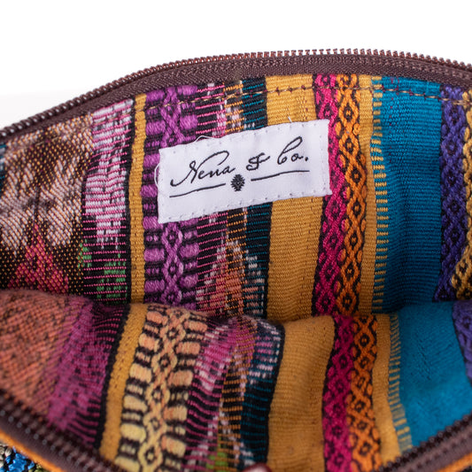 EVERYTHING CLUTCH - OOAK HUIPIL - CAFE - NO. 19183