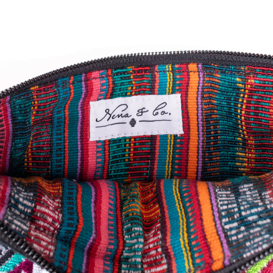 EVERYTHING CLUTCH - OOAK HUIPIL - BLACK - NO. 19192