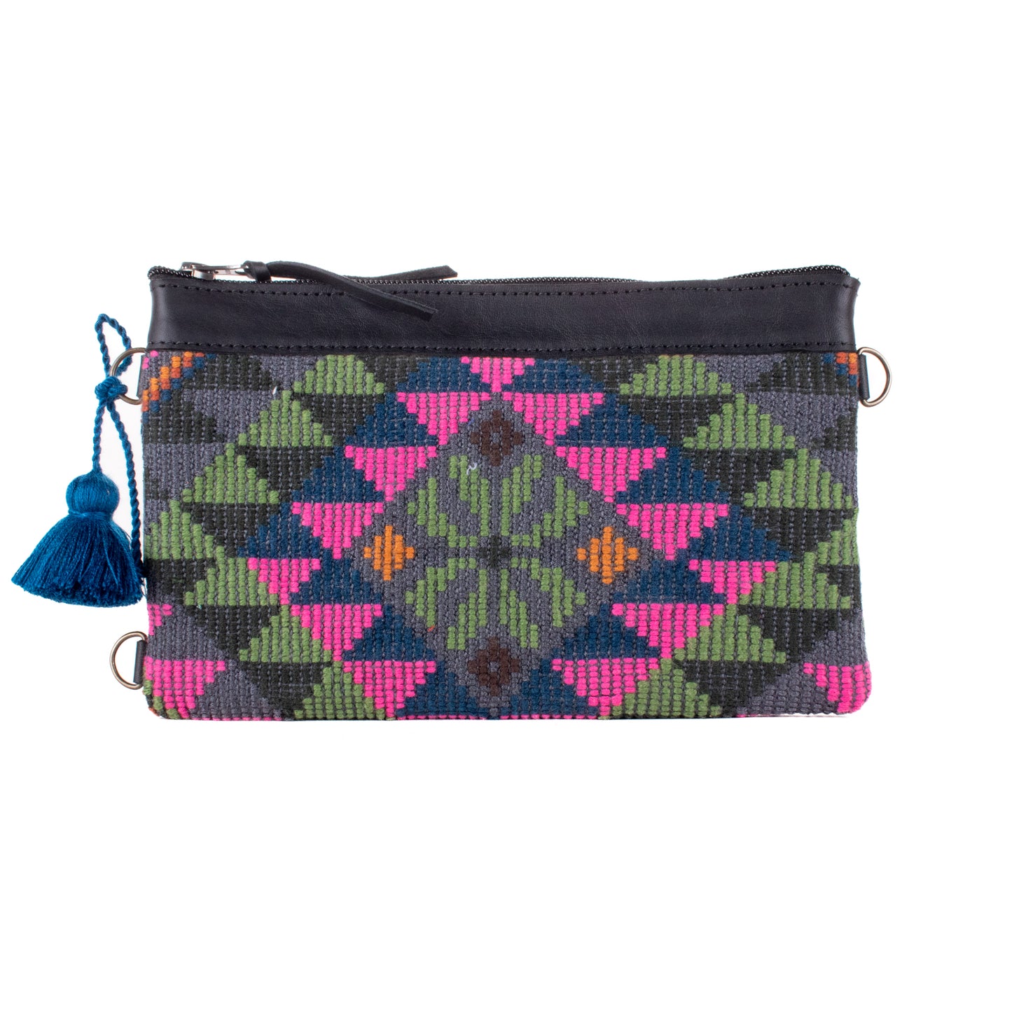 EVERYTHING CLUTCH - OOAK HUIPIL - BLACK - NO. 19193