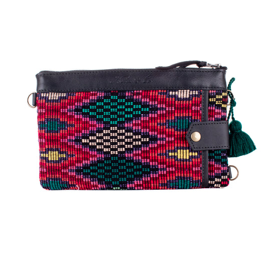 EVERYTHING CLUTCH - OOAK HUIPIL - BLACK - NO. 19195