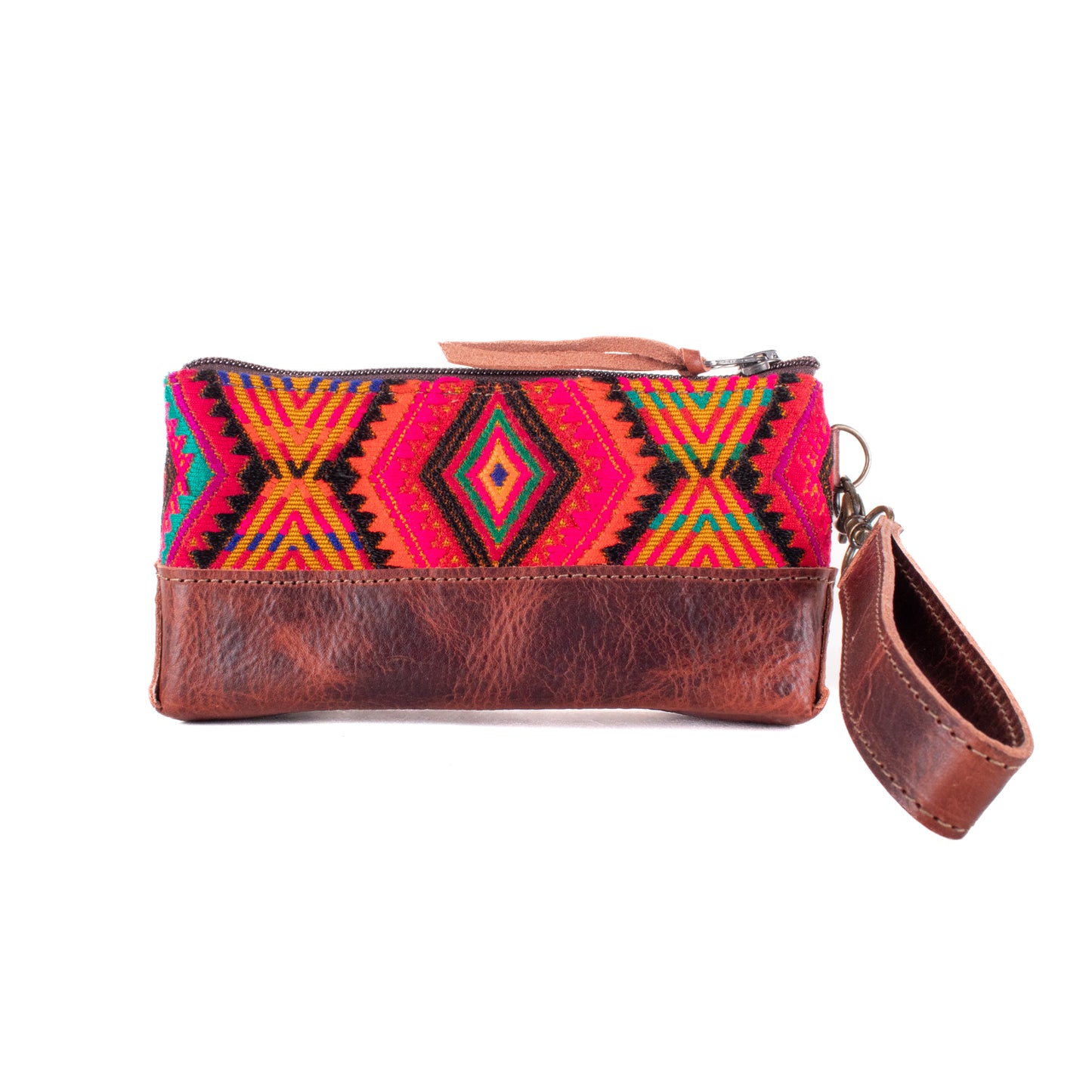 LITTLE BOSS CLUTCH - OOAK HUIPIL - COPPER - NO. 19220