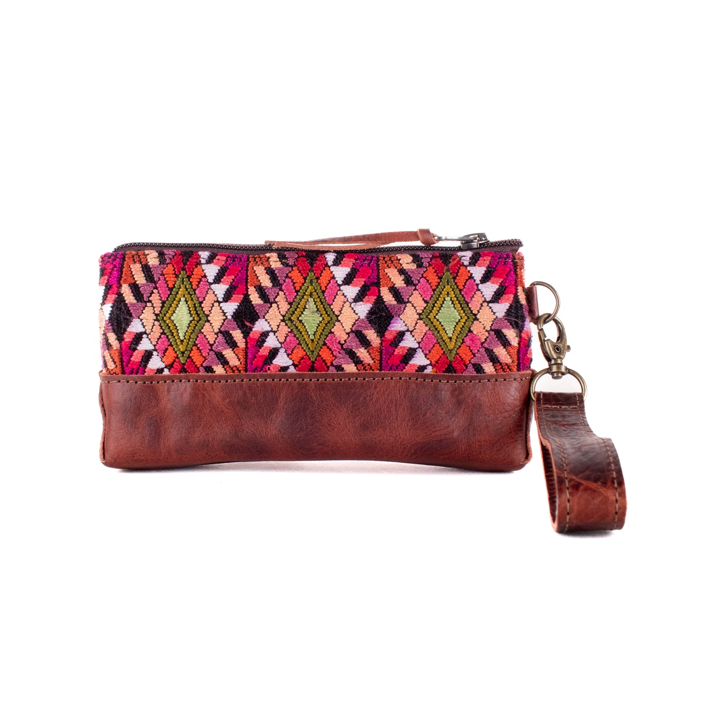 LITTLE BOSS CLUTCH - OOAK HUIPIL - COPPER - NO. 19223