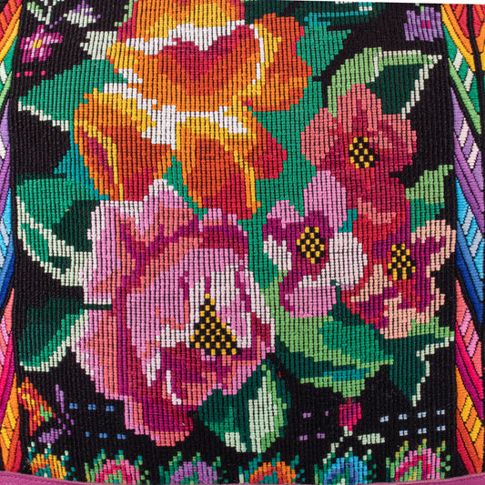 BEATRIZ CDB + DIAMANTE STRAP - OOAK HUIPIL - BABY RHINO - NO. 19358