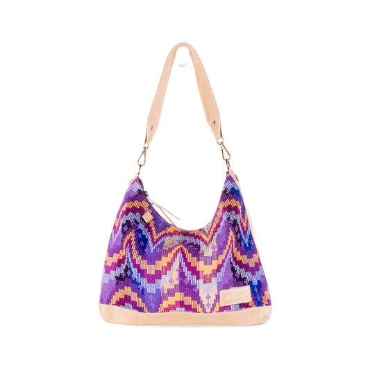 SMALL PENELOPE BAG - H&S MOONS - LATTE - NO. 19377