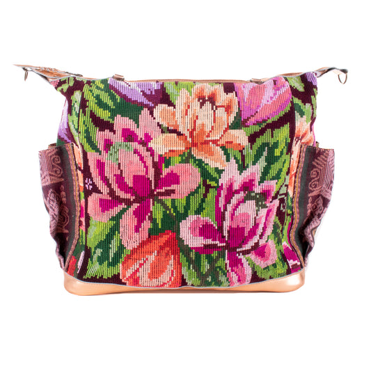 ♡ BEATRIZ CDB + DIAMANTE STRAP ♡ - OOAK HUIPIL - ROSE GOLD METALLIC - NO. 19432