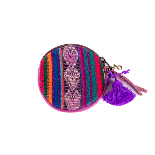 ♡ CIRCLE COIN PURSE ♡ - VINTAGE CORTE - BABY RHINO - NO. 19462