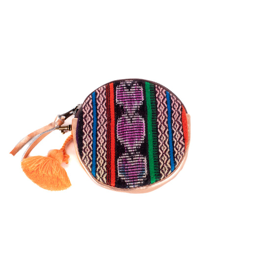 ♡ CIRCLE COIN PURSE ♡ - VINTAGE CORTE - ROSE GOLD METALLIC - NO. 19478