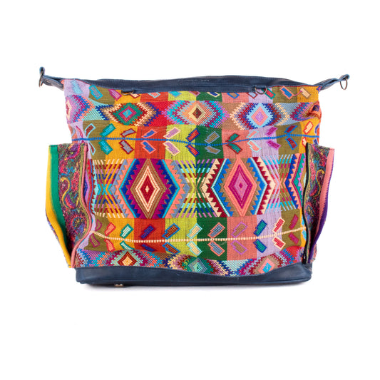 BEATRIZ CDB + DIAMANTE STRAP - H&S WHEAT - NAVY - NO. 19553