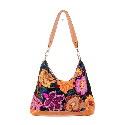 SMALL PENELOPE BAG - H&S EMBROIDERED FLORAL - DUNA AMARILLA - NO. 19863