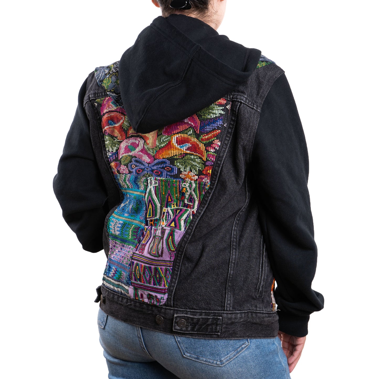 OOAK VINTAGE DENIM JACKET - SIZE S - NO. 001