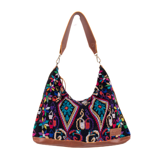PENELOPE BAG - OOAK HUIPIL - CAFE - NO. 200003