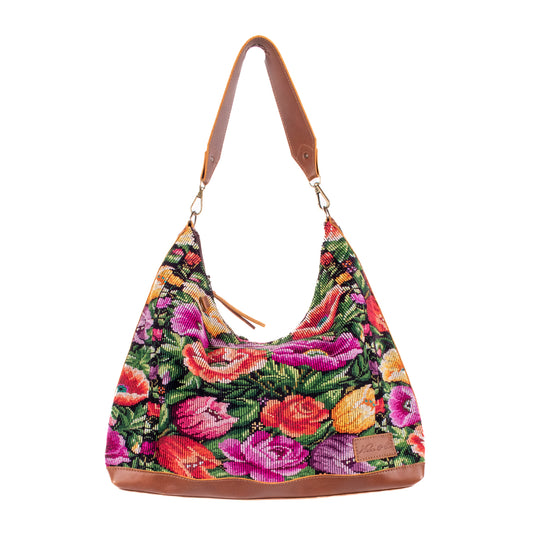 PENELOPE BAG - OOAK HUIPIL - CAFE - NO. 200010
