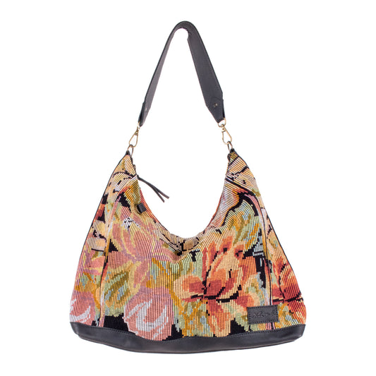 PENELOPE BAG - OOAK HUIPIL - BLACK - NO. 200014