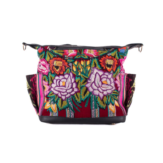 BEATRIZ MINI CDB - OOAK HUIPIL - BLACK - NO. 20010