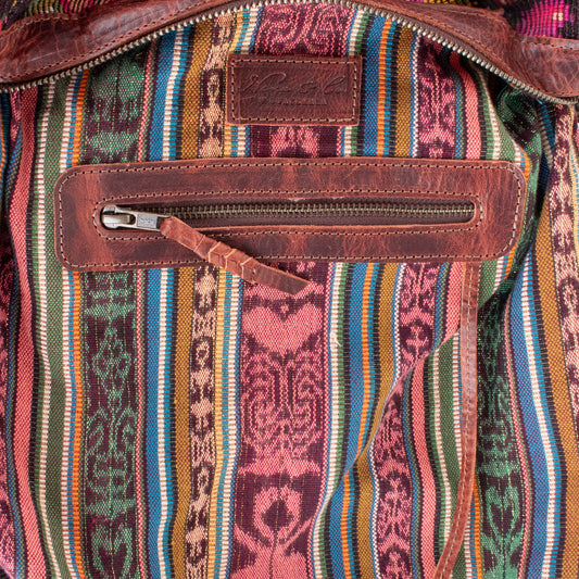 BEATRIZ MCDB + DIAMANTE STRAP - OOAK HUIPIL - COPPER - NO. 200200