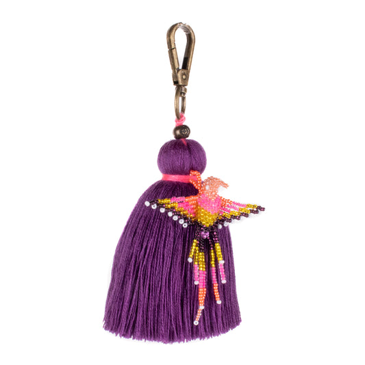 CLASSIC TASSEL - BEADED BIRD CHARM - NO. 200259