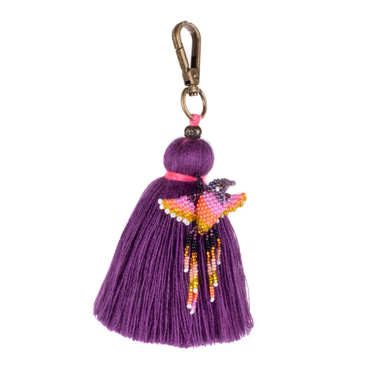 CLASSIC TASSEL - BEADED BIRD CHARM - NO. 200260
