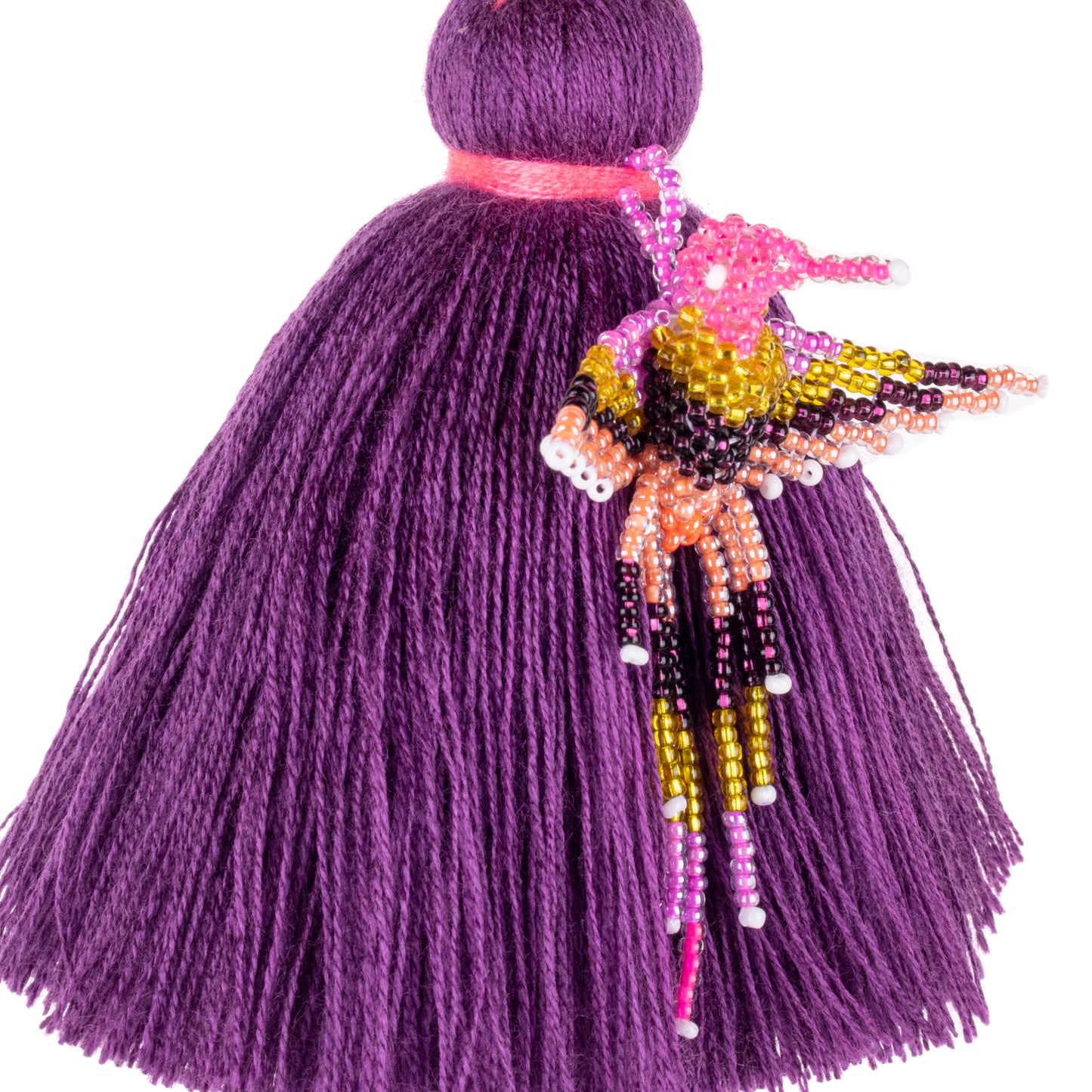 CLASSIC TASSEL - BEADED BIRD CHARM - NO. 200262