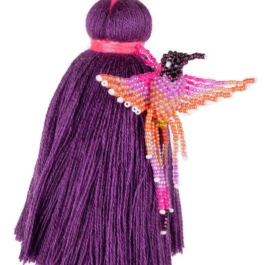 CLASSIC TASSEL - BEADED BIRD CHARM - NO. 200263