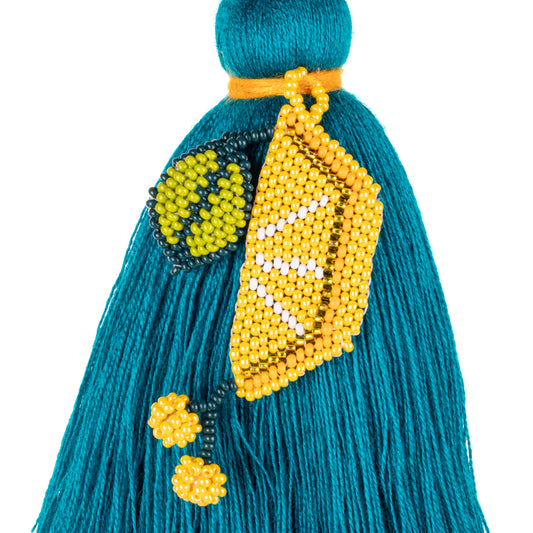 CLASSIC TASSEL - BEADED CITRUS CHARM - NO. 200267