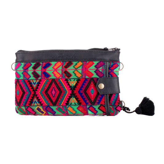 EVERYTHING CLUTCH - OOAK HUIPIL - BLACK - NO. 200441