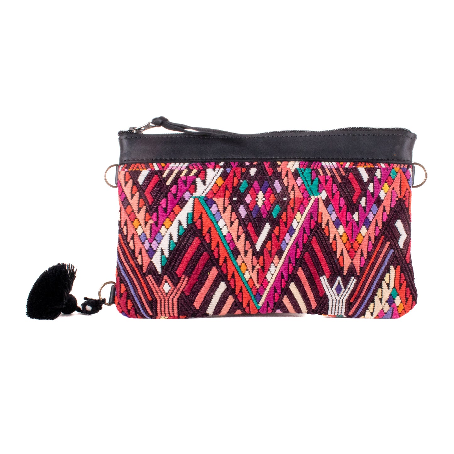 EVERYTHING CLUTCH - OOAK HUIPIL - BLACK - NO. 200446