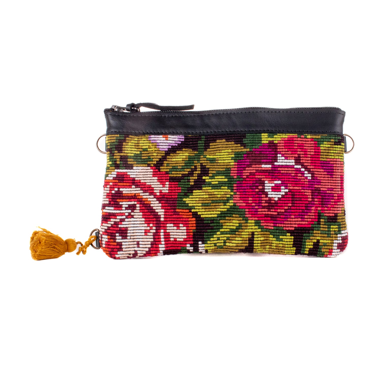 EVERYTHING CLUTCH - OOAK HUIPIL - BLACK - NO. 200454