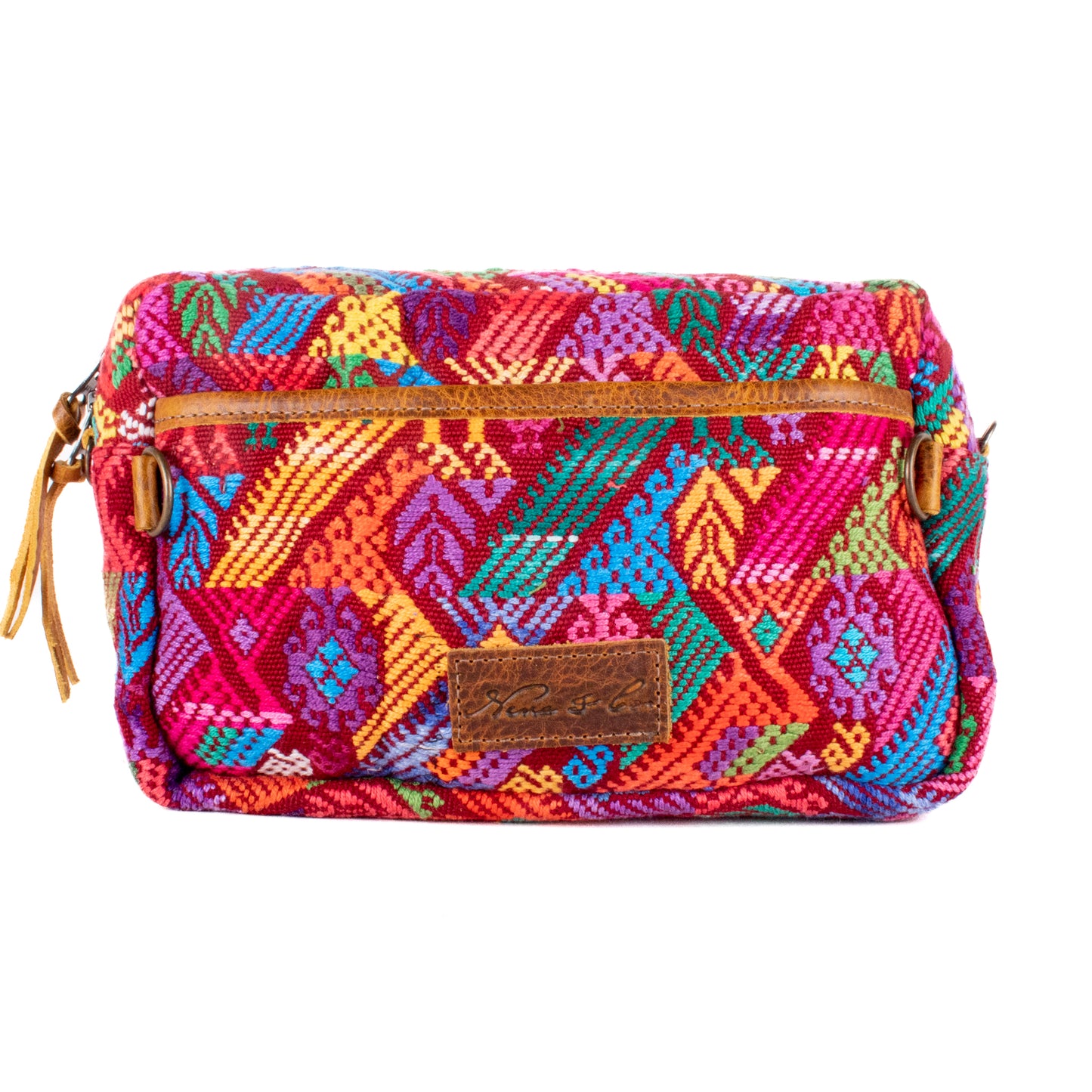 WANDER CROSSBODY BAG - LARGE - OOAK HUIPIL - WRANGLER - NO. 200478
