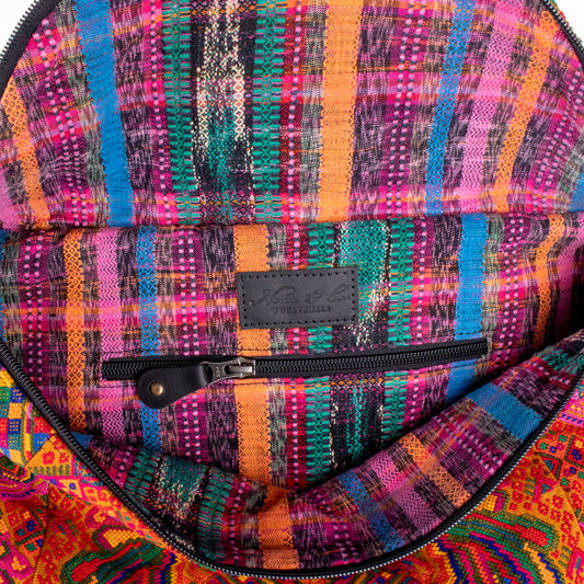 ETHAN BAG - OOAK HUIPIL - BLACK - NO. 200501