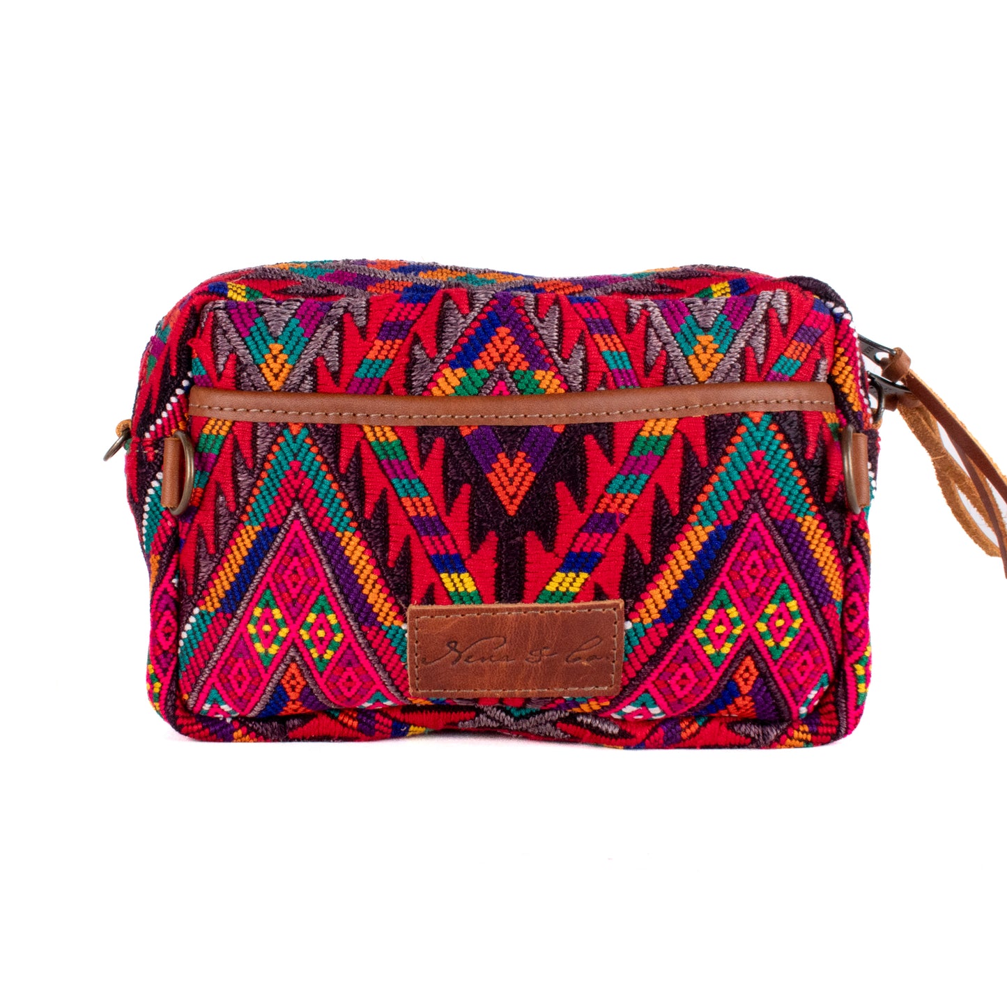 WANDER BAG - OOAK HUIPIL - CAFE - NO. 200582