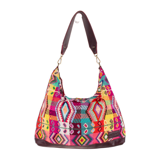 PENELOPE BAG - H&S WHEAT - VINO TINTO - NO. 200646