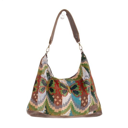PENELOPE BAG - H&S BUTTERFLY - FOSSIL - NO. 200649