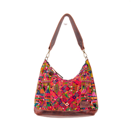 SMALL PENELOPE BAG - OOAK HUIPIL - COPPER - NO. 200748
