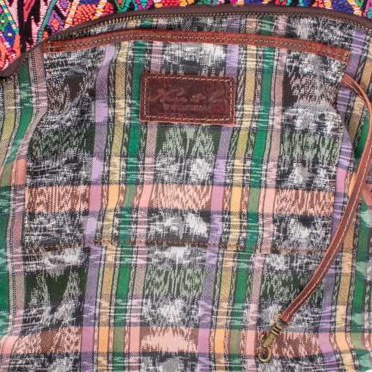 SMALL PENELOPE BAG - OOAK HUIPIL - COPPER - NO. 200749