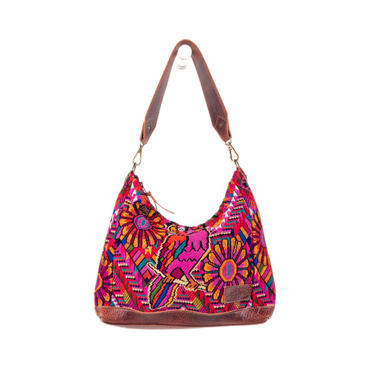 SMALL PENELOPE BAG - OOAK HUIPIL - COPPER - NO. 200752