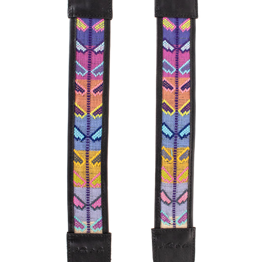 **SHIP WINDOW** CAMILA BACKPACK STRAP SET - H&S WHEAT - BLACK - NO. 200773