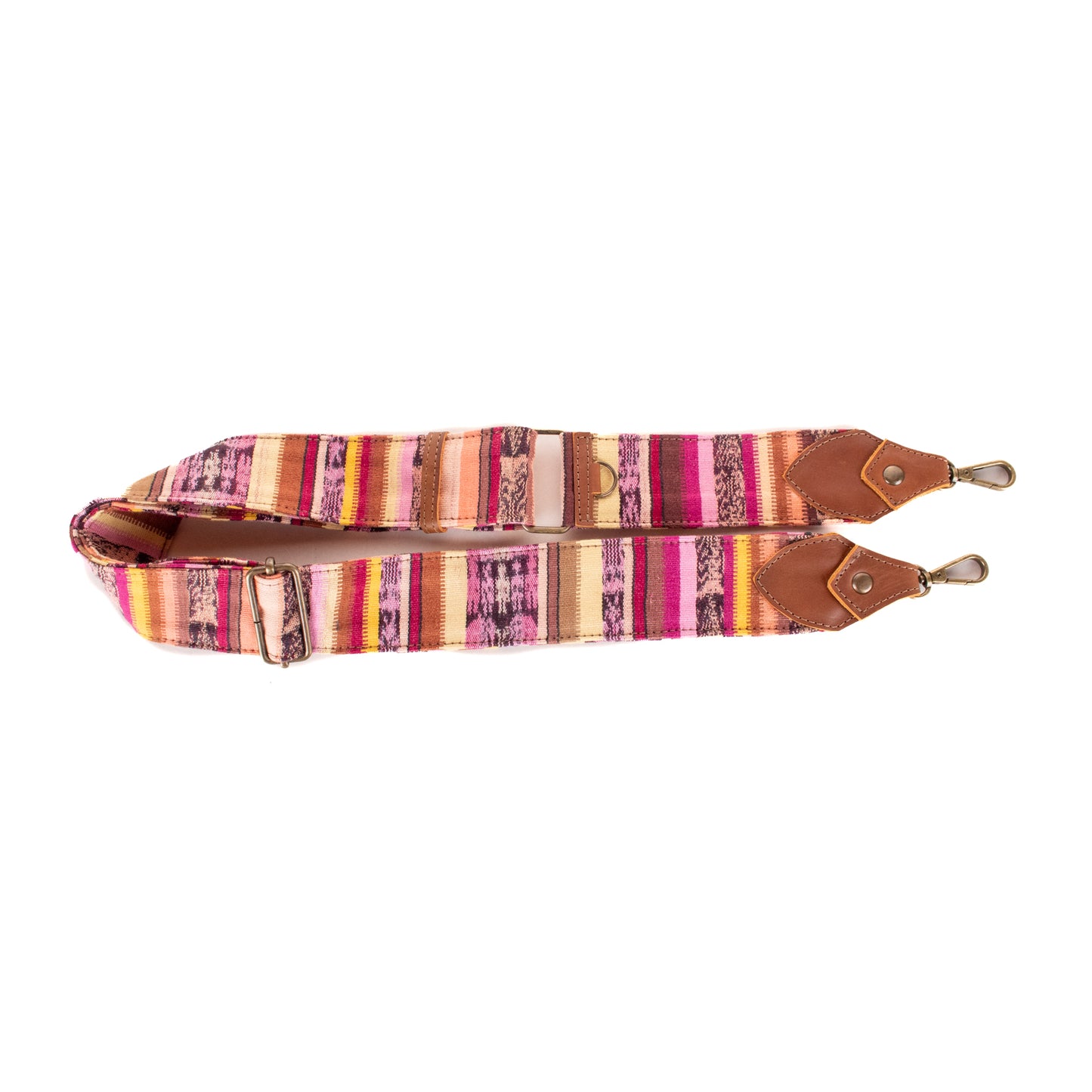 WANDER CROSSBODY SET - OOAK HUIPIL & CORTE - CAFE - NO. 200812