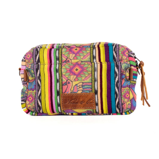 WANDER CROSSBODY SET - OOAK HUIPIL & CORTE - CAFE - NO. 200813