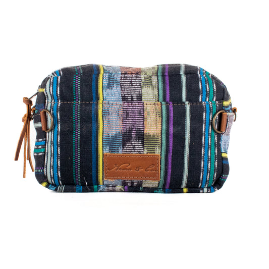 WANDER CROSSBODY SET - OOAK HUIPIL & CORTE - CAFE - NO. 200819