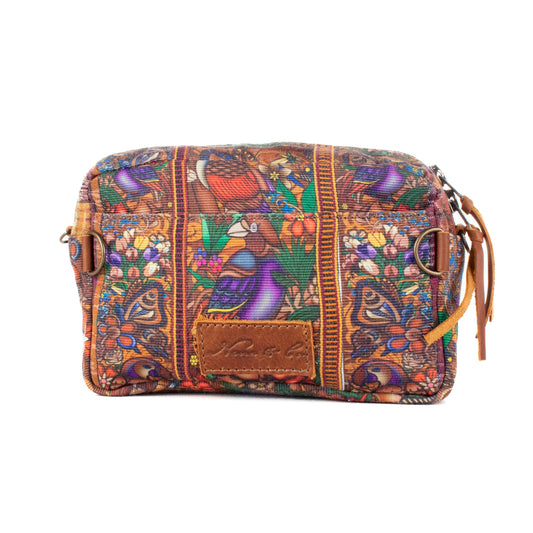 WANDER CROSSBODY SET - OOAK HUIPIL & CORTE - CAFE - NO. 200825