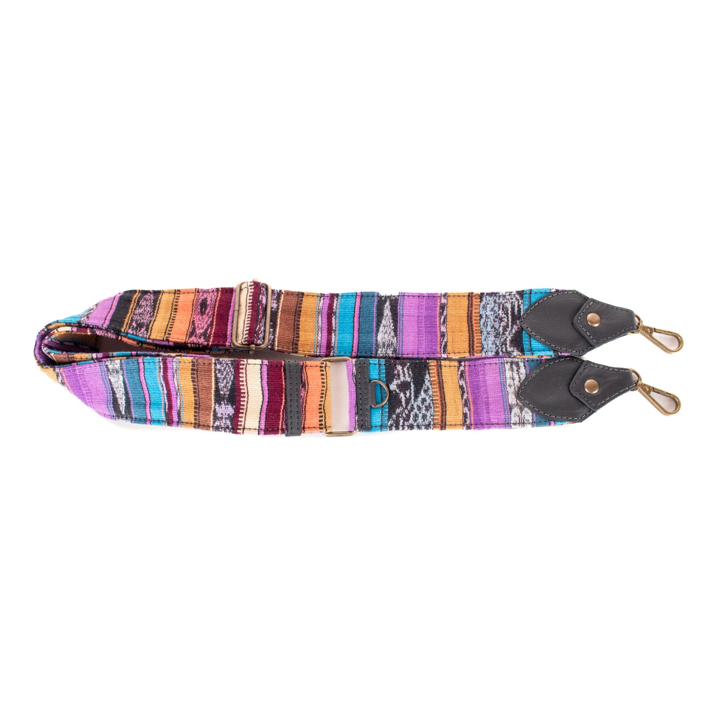 WANDER CROSSBODY SET - OOAK HUIPIL & CORTE - BLACK - NO. 200842