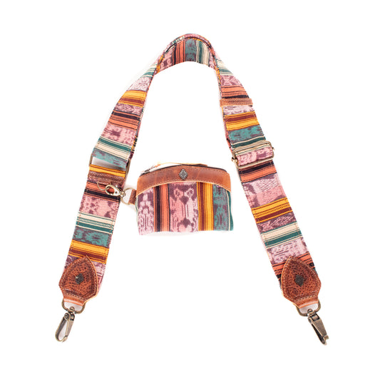 WIDE STRAP & COIN PURSE SET - CORTE - HONEY - NO. 200883