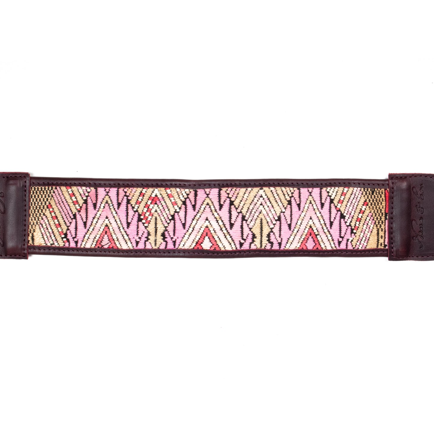 SHOULDER STRAP - OOAK HUIPIL - VINO TINTO - NO. 200940