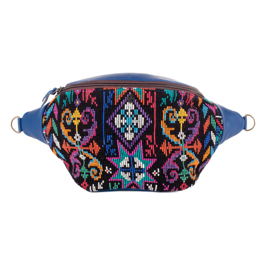 EL DON MANNY PACK - OOAK HUIPIL - COBALT - NO. 201047