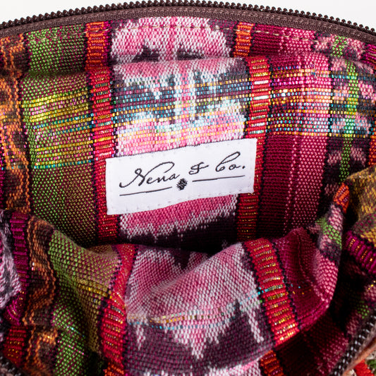 WANDER CROSSBODY SET - OOAK HUIPIL - HONEY - NO. 201184