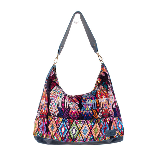 PENELOPE BAG - OOAK HUIPIL - NAVY - NO. 201501